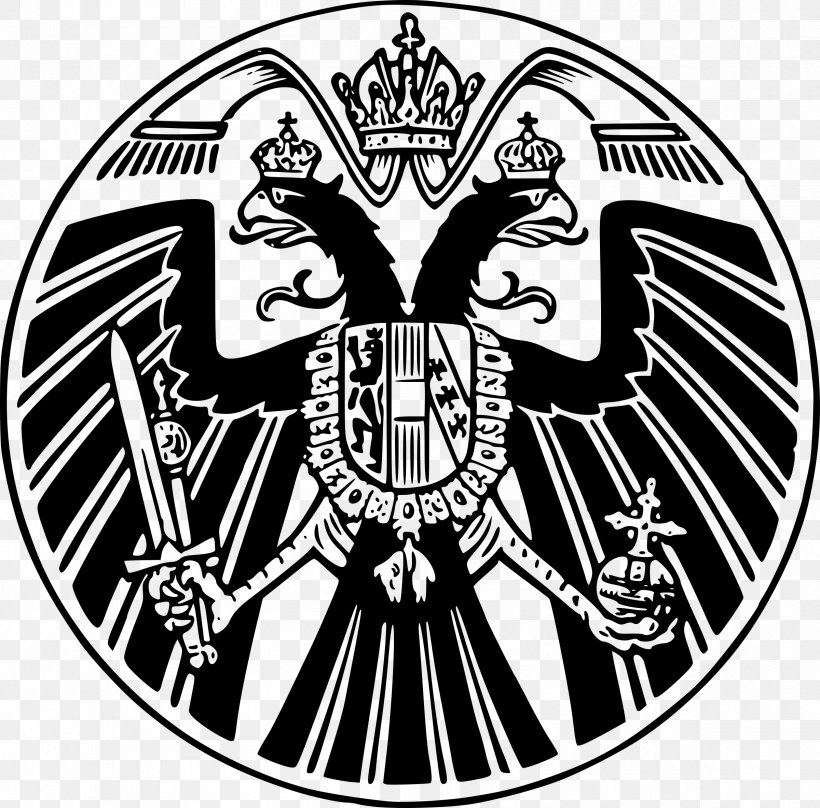 Austrian Empire Eagle Flag Of Austria, PNG, 2400x2367px, Austrian Empire, Austria, Badge, Black And White, Brand Download Free