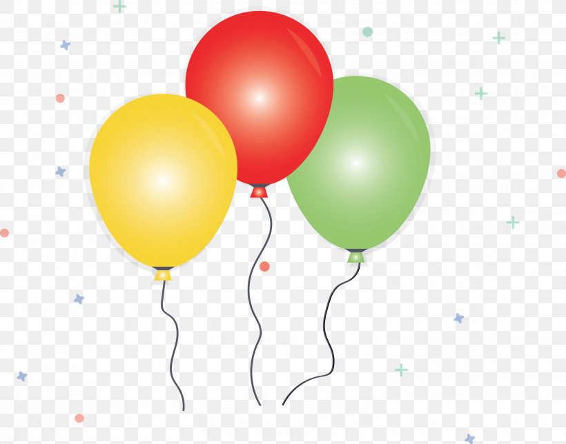 Birthday Balloon, PNG, 3000x2358px, Birthday, Balloon, Party Supply Download Free