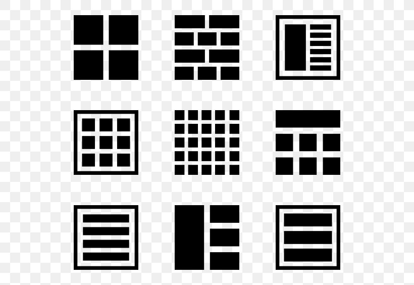 Page Layout Icon Design, PNG, 600x564px, Page Layout, Area, Black, Black And White, Brand Download Free