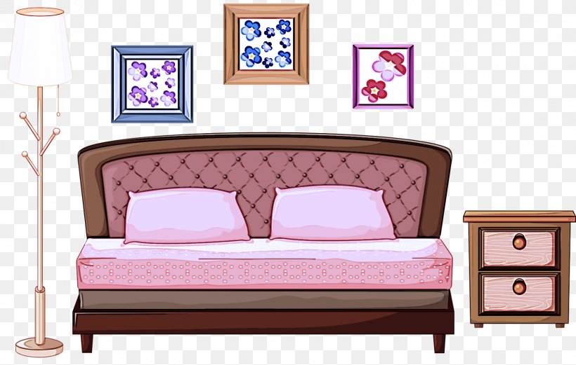 Furniture Couch Room Pink Bed, PNG, 1600x1017px, Furniture, Bed, Bedroom, Couch, Interior Design Download Free