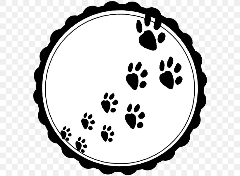 Paw Clip Art, PNG, 600x600px, Paw, Area, Black, Black And White, Drawing Download Free