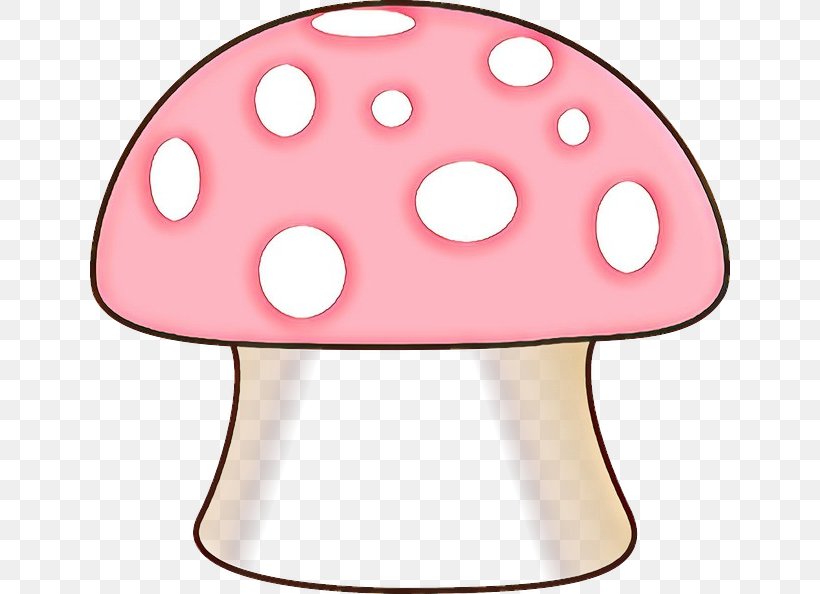Polka Dot, PNG, 640x594px, Mushroom, Agaric, Material Property, Pink, Polka Dot Download Free