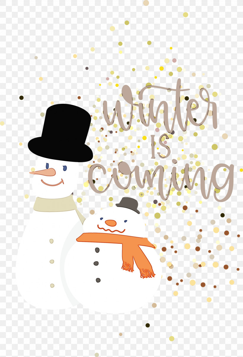 Snowman, PNG, 2042x3000px, Hello Winter, Behavior, Cartoon, Happiness, Human Download Free