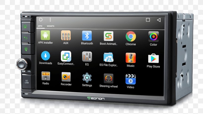 GPS Navigation Systems Car ISO 7736 Head Unit Vehicle Audio, PNG, 860x486px, Gps Navigation Systems, Android, Android Marshmallow, Automotive Navigation System, Car Download Free