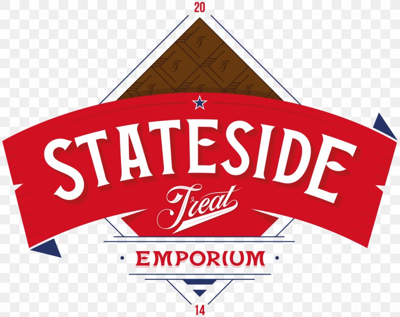 Stateside Treat Emporium Logo Brand Font, PNG, 1391x1103px, Logo, Americans, Area, Brand, Chocolate Download Free
