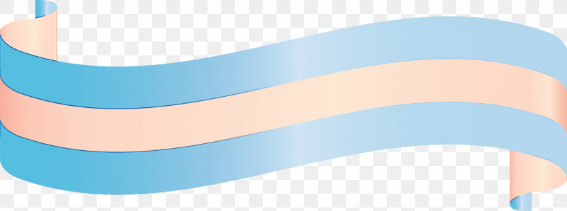 Blue Turquoise Line Rim, PNG, 2999x1117px, Ribbon, Blue, Line, Paint, Rim Download Free