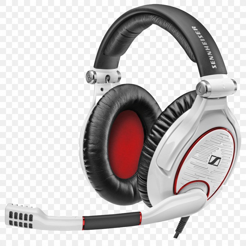 Microphone Sennheiser GAME ZERO Headset Noise-cancelling Headphones, PNG, 1000x1000px, Microphone, Audio, Audio Equipment, Electronic Device, Headphones Download Free