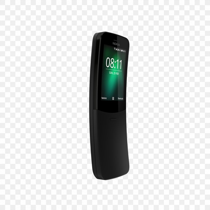 Nokia 8110 4G Mobile Phones, PNG, 3000x3000px, Nokia 8110, Communication Device, Computer Hardware, Electronic Device, Electronics Download Free