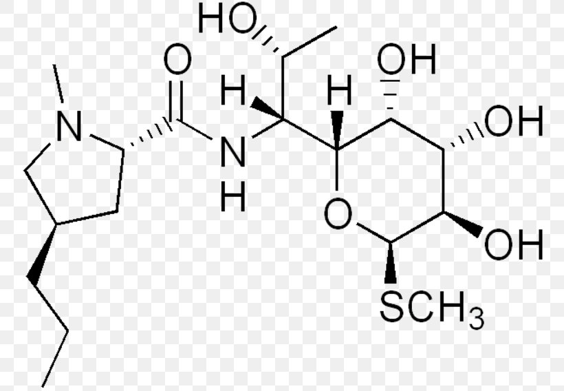 Lincomycin B Lincosamides Structure Chemistry, PNG, 760x568px, Watercolor, Cartoon, Flower, Frame, Heart Download Free