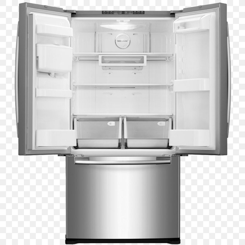 Refrigerator Auto-defrost Freezers Samsung RF18HFENB Ice Makers, PNG, 1230x1230px, Refrigerator, Autodefrost, Countertop, Cubic Foot, Defrosting Download Free