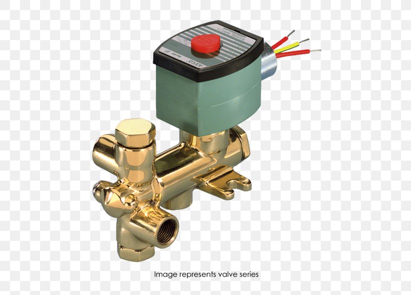 Solenoid Valve Four-way Valve Gas, PNG, 490x588px, Solenoid Valve, Automation, Ball Valve, Brass, Electricity Download Free