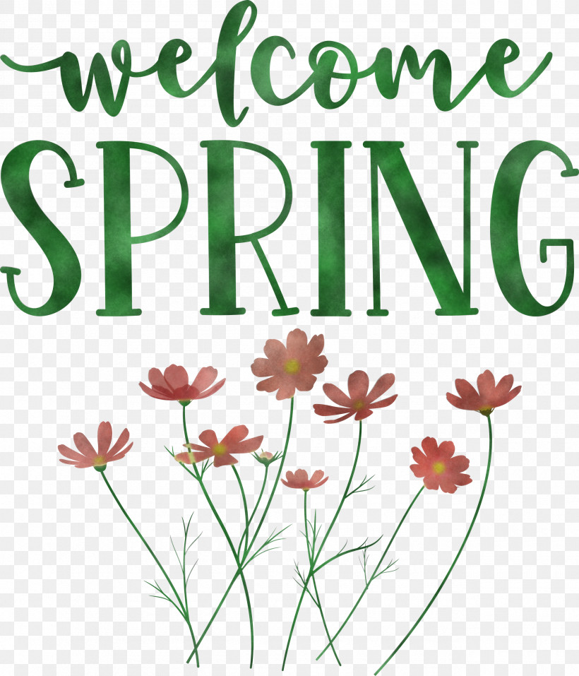Welcome Spring Spring, PNG, 2570x3000px, Welcome Spring, Cut Flowers, Flora, Floral Design, Flower Download Free