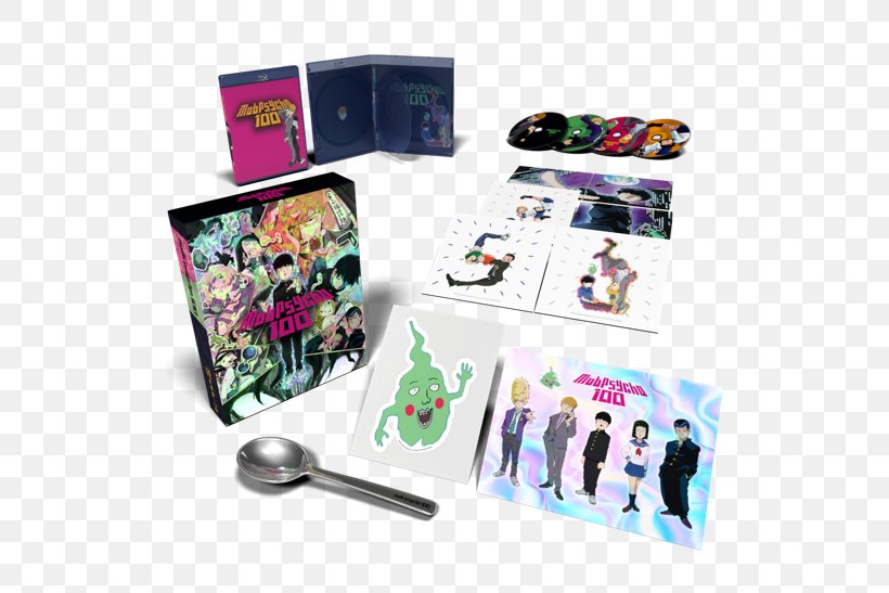 Blu-ray Disc Mob Psycho 100 Special Edition DVD Funimation, PNG, 547x547px, Bluray Disc, Digital Copy, Dvd, Funimation, Kyle Mccarley Download Free