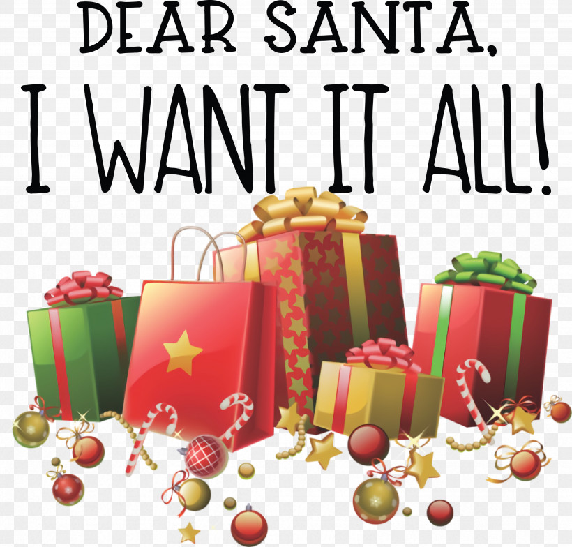 Dear Santa Christmas, PNG, 3000x2869px, Dear Santa, Christmas, Christmas Card, Christmas Day, Christmas Gift Download Free