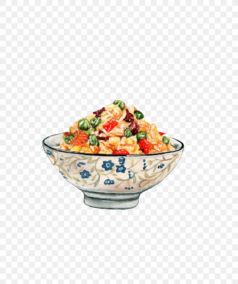 Fried Rice Vegetarian Cuisine Food Eating Cooked Rice, PNG, 960x1143px, Fried Rice, Bowl, Chicken Egg, Commodity, Cooked Rice Download Free