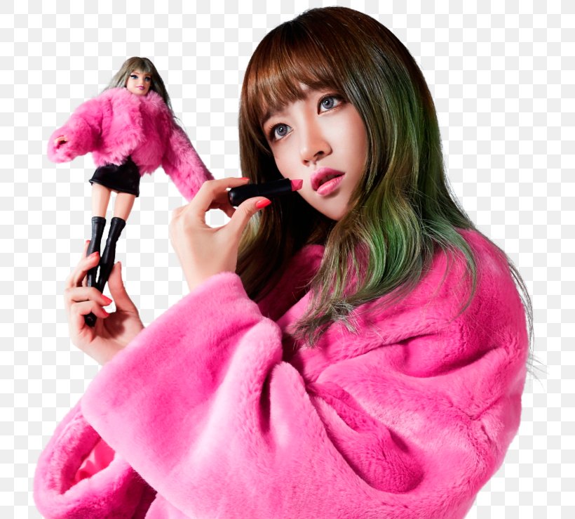 Hani South Korea EXID K-pop Lady, PNG, 748x739px, Hani, Ah Yeah, Barbie, Brown Hair, Exid Download Free
