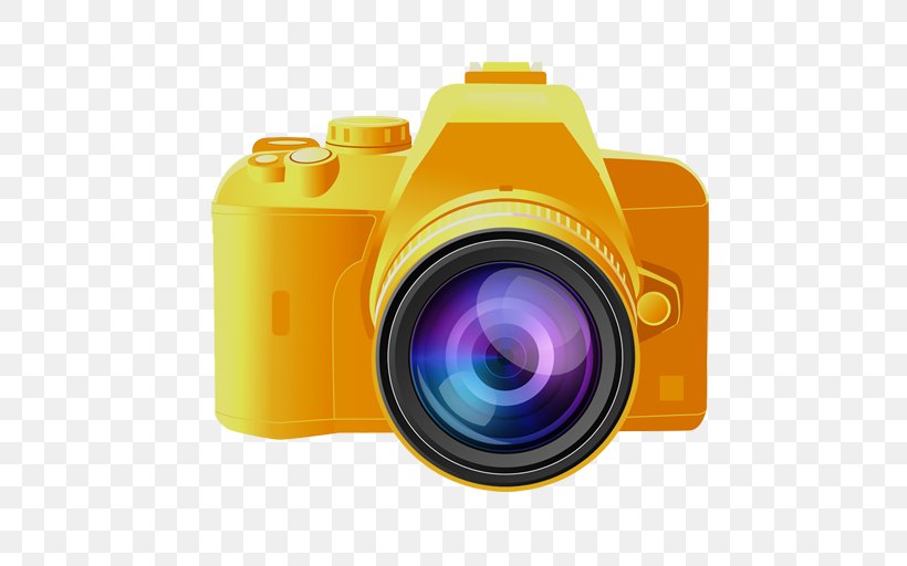 Digital SLR Camera Lens Mirrorless Interchangeable-lens Camera Photography, PNG, 512x512px, Digital Slr, Android, App Store, Box Camera, Camera Download Free