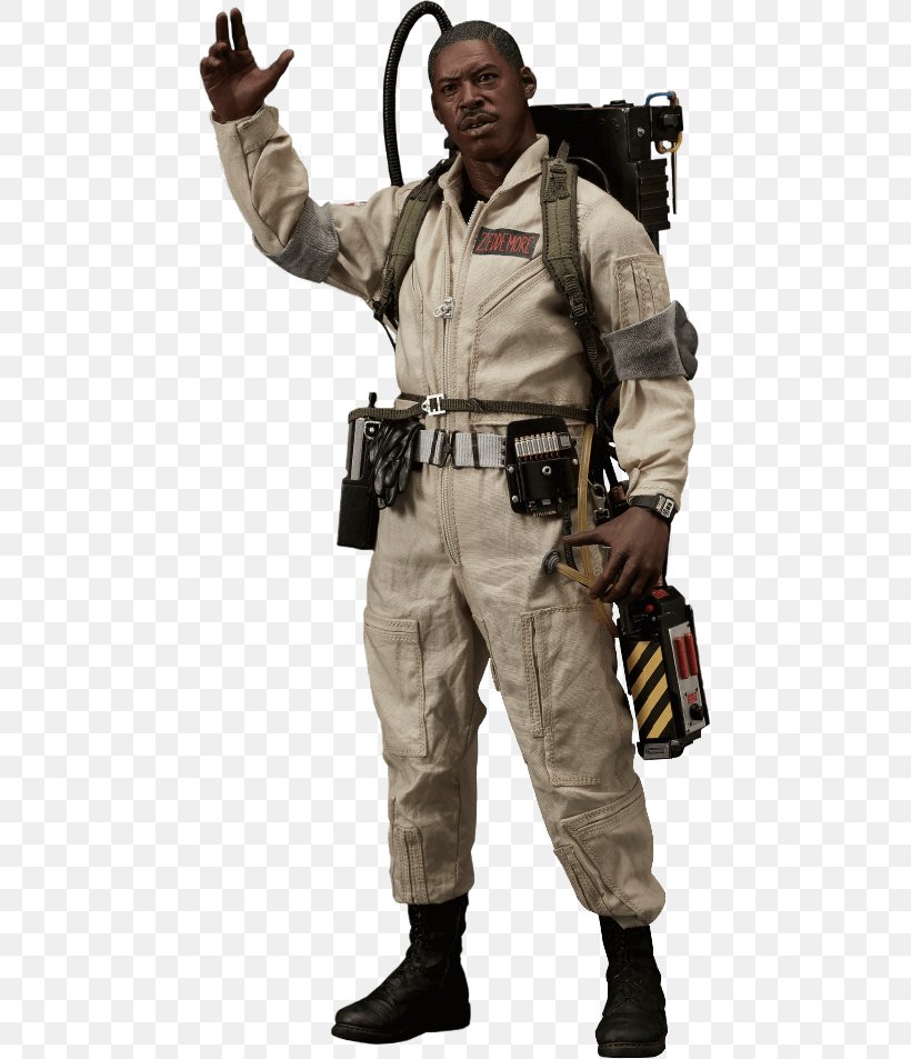 Ghostbusters Winston Zeddemore Ray Stantz Peter Venkman Egon Spengler, PNG, 461x953px, 16 Scale Modeling, Ghostbusters, Action Toy Figures, Army, Costume Download Free