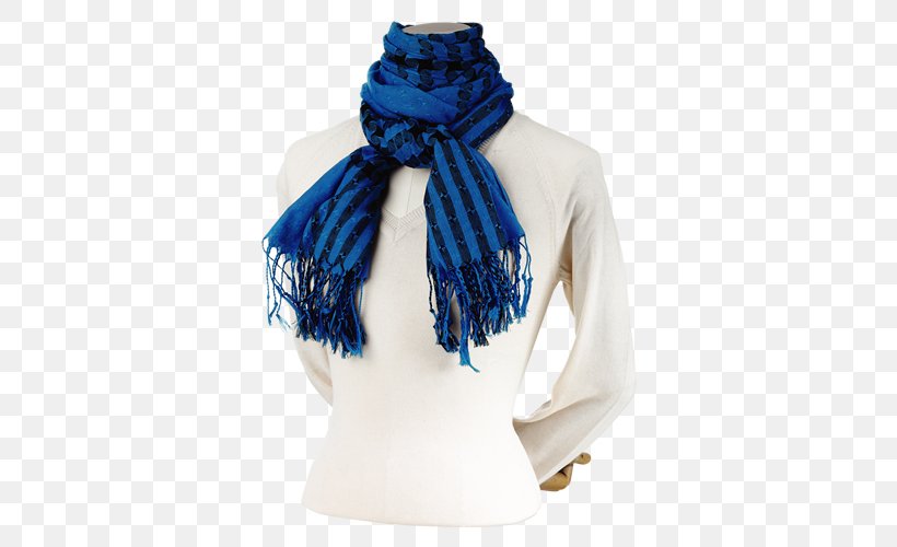 Cobalt Blue Scarf Neck, PNG, 500x500px, Cobalt Blue, Blue, Cobalt, Electric Blue, Neck Download Free