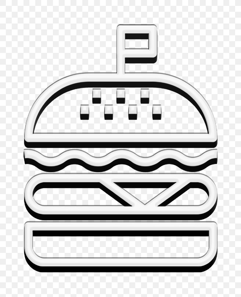 Hamburger Icon Food Icon Burger Icon, PNG, 792x1010px, Hamburger Icon, Black, Black And White, Burger Icon, Chemical Symbol Download Free
