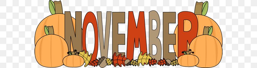 November Banner Autumn Clip Art, PNG, 600x217px, November, Art, Autumn, Banner, Flyer Download Free