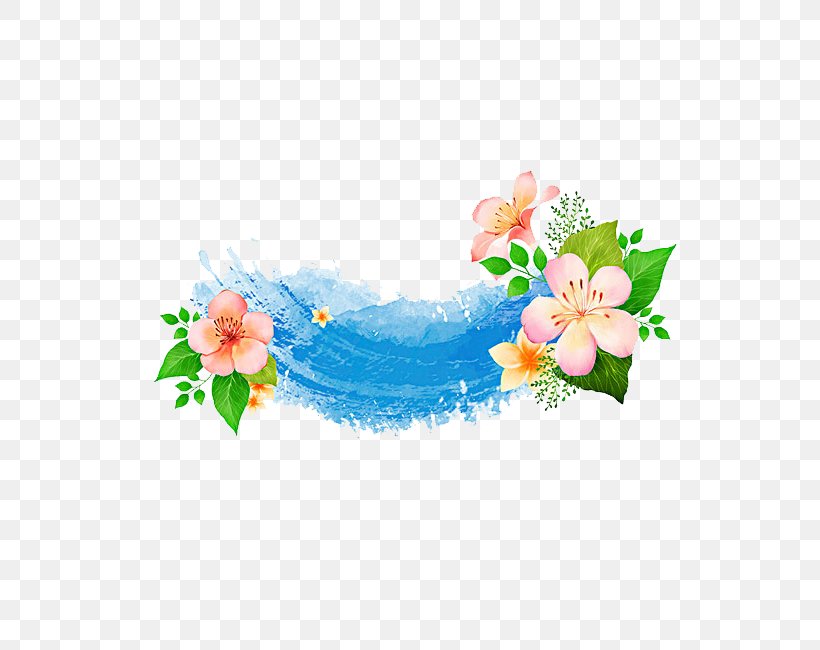 Watercolour Flowers Floral Design Watercolor Painting, PNG, 650x650px, Watercolour Flowers, Blossom, Branch, Cut Flowers, Flora Download Free