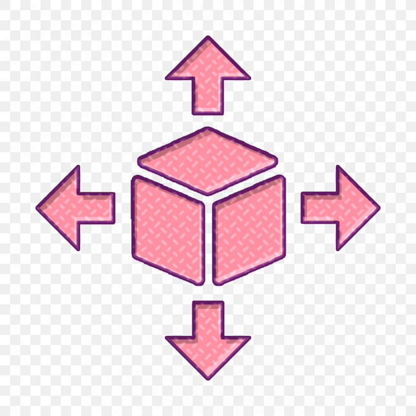 Delivery Cube Box Package With Four Arrows In Different Directions Icon Logistics Delivery Icon Box Icon, PNG, 1244x1244px, Logistics Delivery Icon, Arrows Icon, Box Icon, Icon Design, Logo Download Free