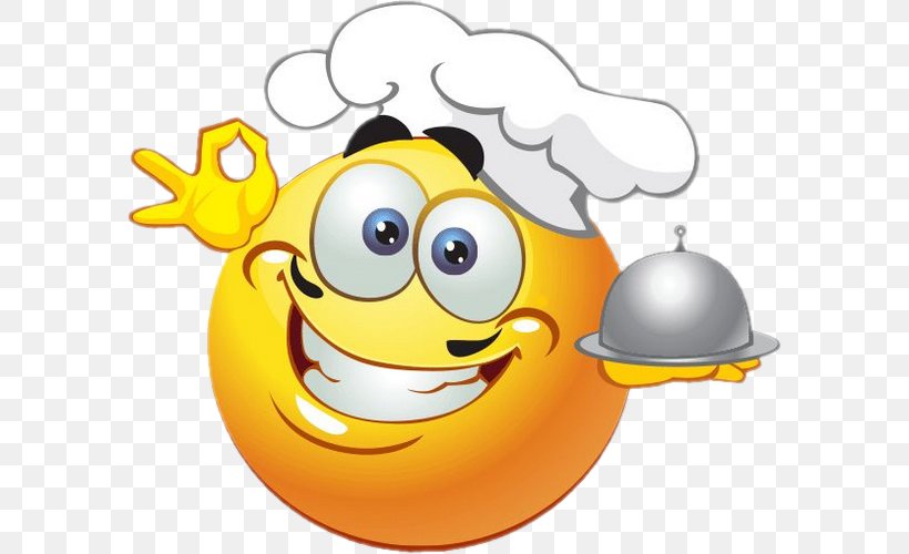 Emoticon Smiley Emoji Chef Clip Art, PNG, 590x500px, Emoticon, Chef, Eating, Emoji, Face Download Free