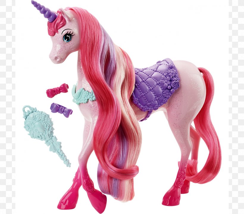 Barbie Unicorn Doll Toy Barrette, PNG, 1372x1200px, Barbie, Animal Figure, Barrette, Clothing, Doll Download Free