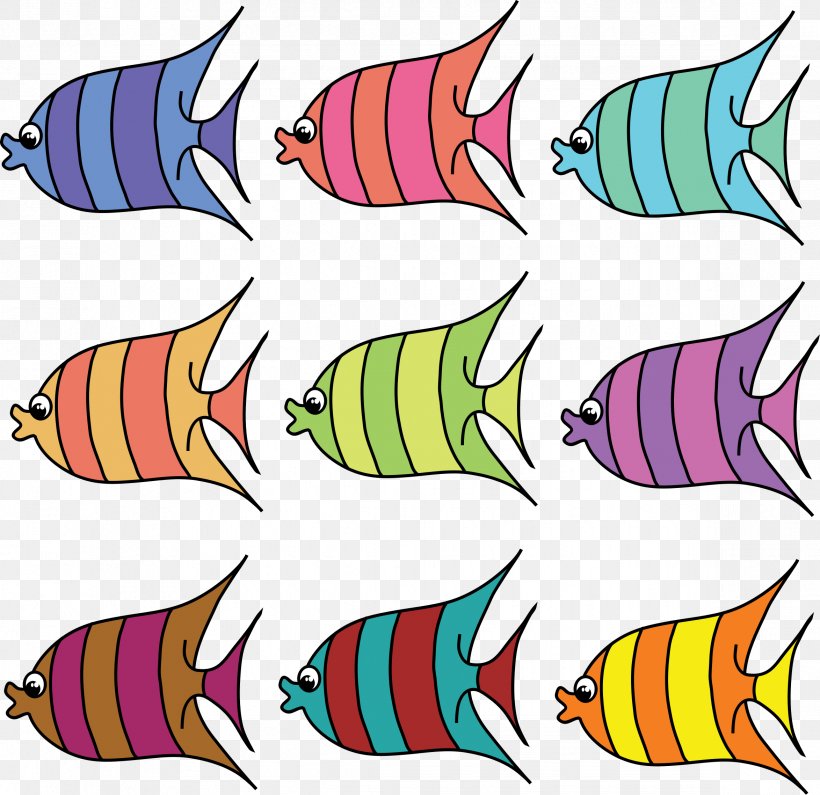 Fish Color Clip Art, PNG, 2347x2276px, Fish, Animal, Area, Art, Artwork Download Free