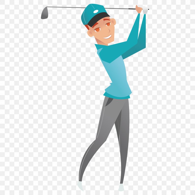 Golfer Sport, PNG, 1500x1500px, Golf, Arm, Athlete, Ball, Blue Download Free