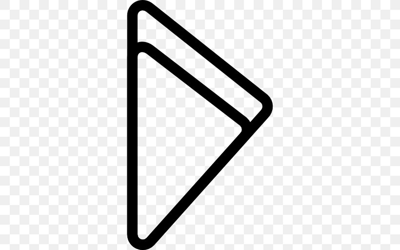 Right Triangle Arrow, PNG, 512x512px, Right Triangle, Black And White, Button, Rectangle, Right Angle Download Free