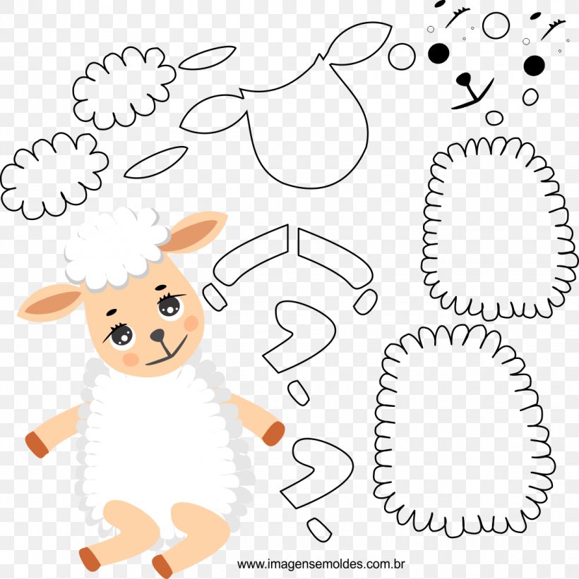 Sheep Molde Handicraft Felt Rabbit, PNG, 1132x1134px, Watercolor, Cartoon, Flower, Frame, Heart Download Free