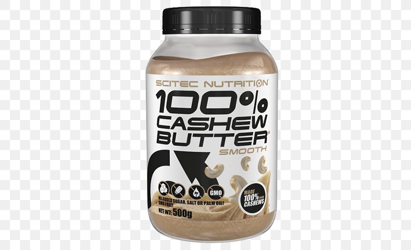 Cream Cashew Butter Nut Butters Nutrition, PNG, 500x500px, Cream, Almond Butter, Brand, Butter, Carbohydrate Download Free