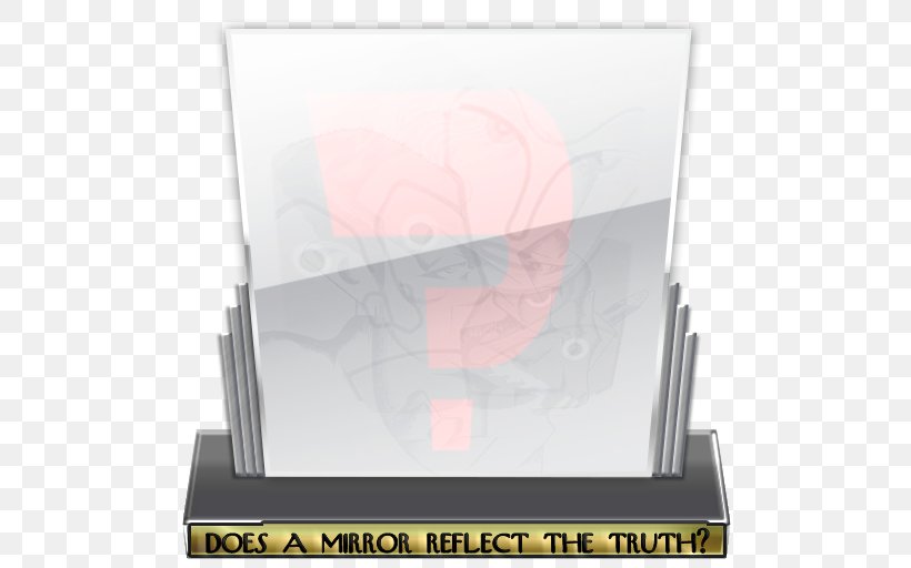 Mirror Reflection Truth Question Thought, PNG, 512x512px, Mirror, Art, Art Deco, Question, Rectangle Download Free