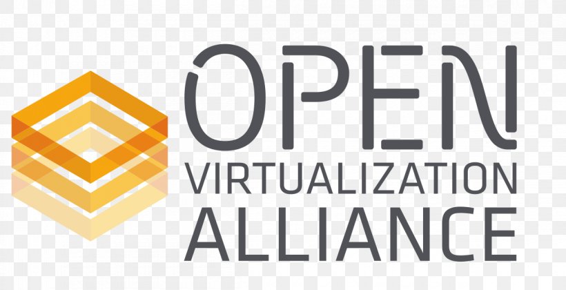 Logo Open Virtualization Alliance Open-source Software, PNG, 1200x616px, Logo, Area, Brand, Free And Opensource Software, Hypervisor Download Free