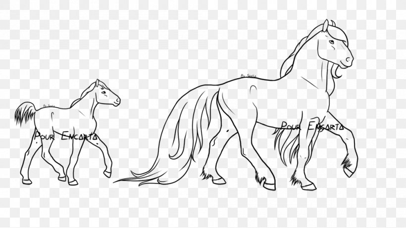 Pony Horse Line Art Drawing Coloring Book, PNG, 1000x563px, Pony, Animal Figure, Artwork, Black And White, Bridle Download Free