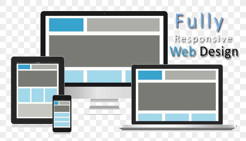 Responsive Web Design Web Development Adaptive Web Design, PNG, 800x470px, Responsive Web Design, Adaptive Web Design, Blue, Brand, Communication Download Free
