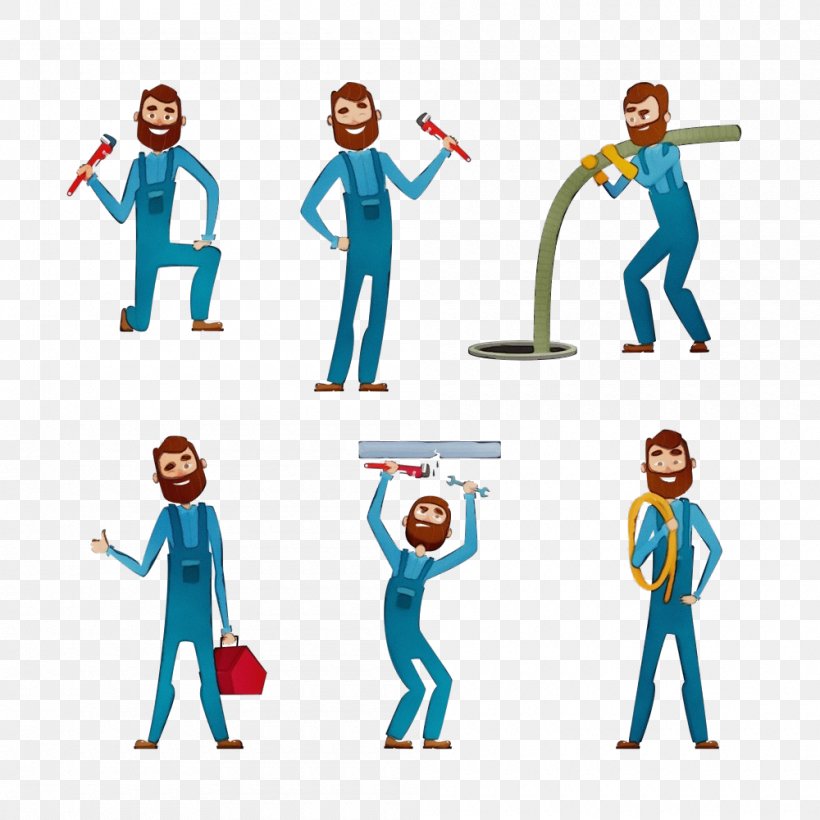 Standing Human Line Electric Blue Team, PNG, 1000x1000px, Working Cartoon, Electric Blue, Human, Paint, Standing Download Free