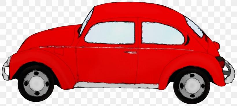 Volkswagen Beetle Car Compact Car, PNG, 900x404px, Watercolor, Car, Car Model, Classic Car, Compact Car Download Free