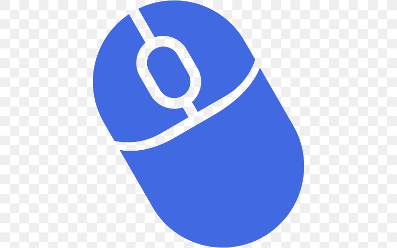 Computer Mouse Blue Pointer, PNG, 512x512px, Computer Mouse, Area, Blue, Brand, Color Download Free