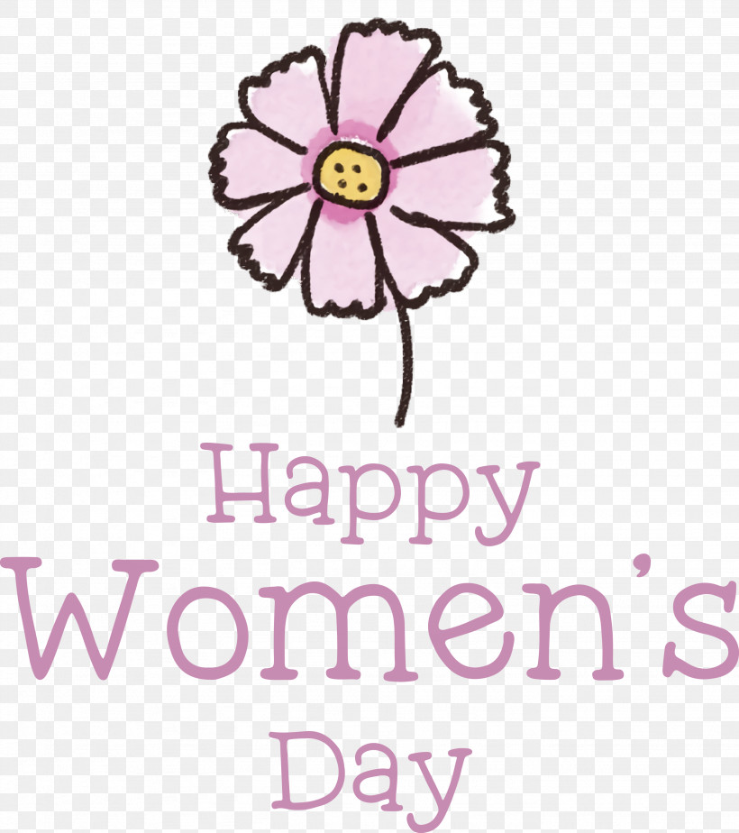 Happy Womens Day Womens Day, PNG, 2662x3000px, Happy Womens Day, Biology, Creativity, Cut Flowers, Floral Design Download Free