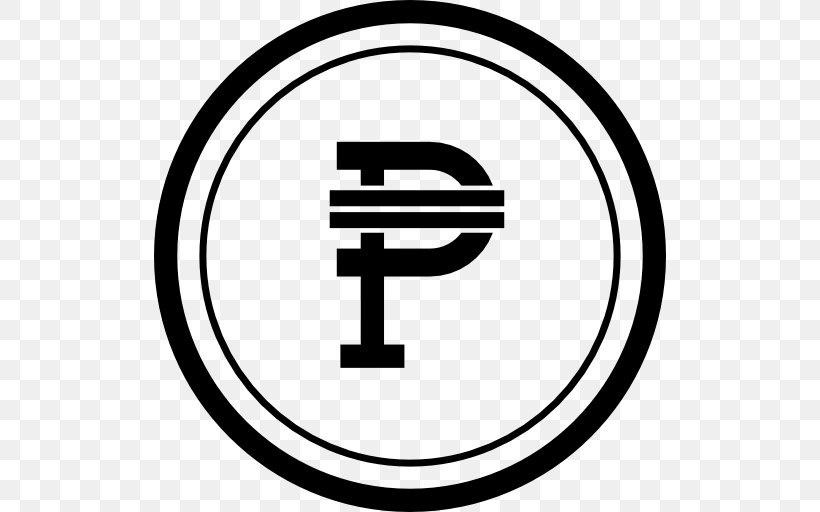 Philippine Peso Philippines Mexican Peso, PNG, 512x512px, Philippine Peso, Area, Black And White, Brand, Coin Download Free