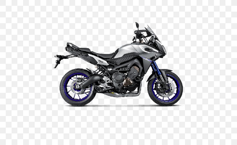 Yamaha Tracer 900 Exhaust System Yamaha Motor Company Yamaha FZ-09 Akrapovič, PNG, 500x500px, Yamaha Tracer 900, Automotive Design, Automotive Exhaust, Automotive Exterior, Automotive Tire Download Free