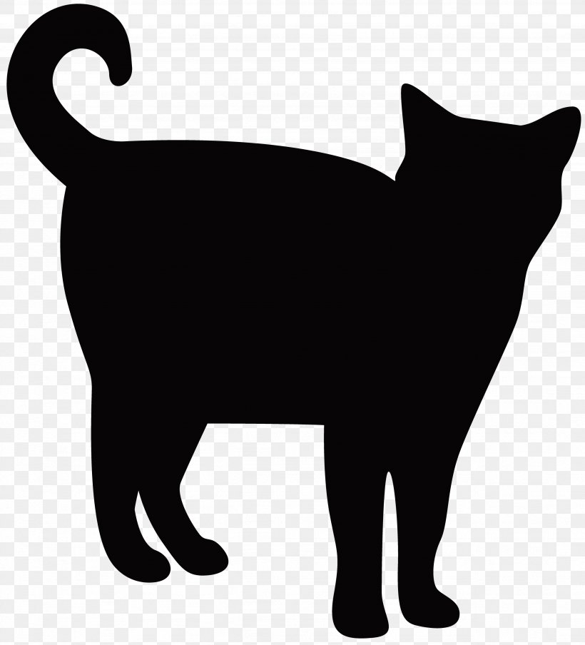 Manx Cat Domestic Short-haired Cat Whiskers Cat Food Clip Art, PNG, 3483x3840px, Manx Cat, Animal, Black, Black And White, Black Cat Download Free