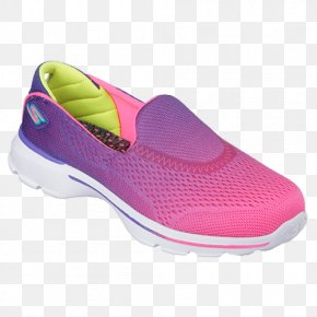 skechers go walk 3 womens purple