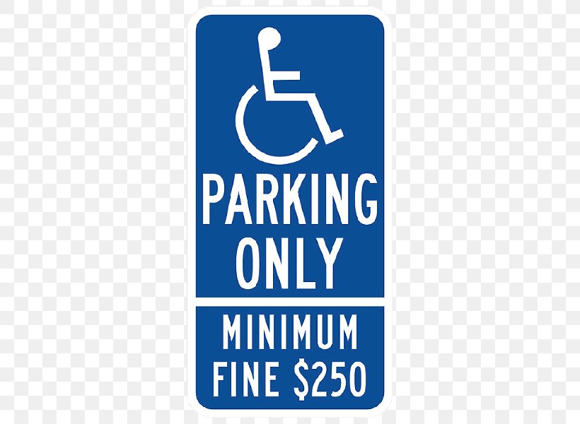 Disabled Parking Permit Disability Car Park ADA Signs Parking Space ...