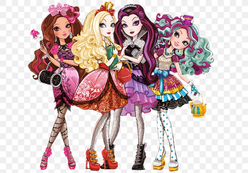 Ever After High Legacy Day Apple White Doll Clip Art, PNG, 640x572px, Watercolor, Cartoon, Flower, Frame, Heart Download Free