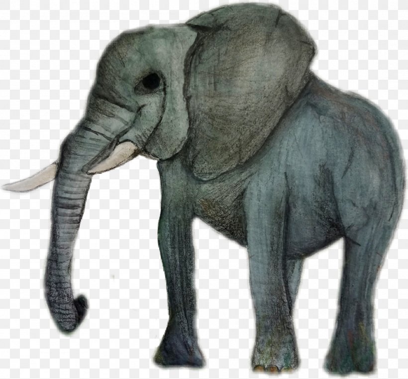 Indian Elephant African Elephant Drawing Animal, PNG, 1102x1024px, Indian Elephant, African Elephant, Animal, Animal Figure, Asian Elephant Download Free
