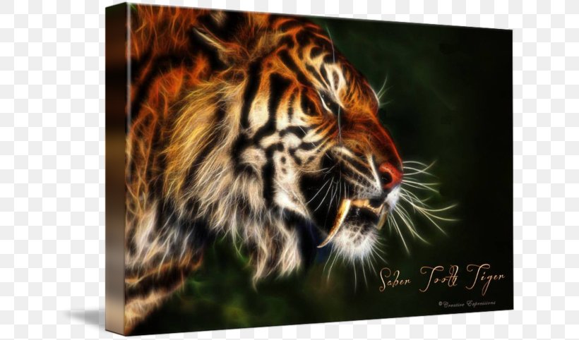 Tiger Felidae Art Imagekind Whiskers, PNG, 650x482px, Tiger, Art, Big Cat, Big Cats, Canvas Download Free